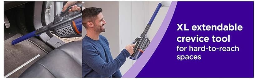 BLACK+DECKER dustbuster furbuster AdvancedClean+ Cordless Pet Handheld Vacuum, Home, Pet and Car Vacuum (HHVK515JP07)