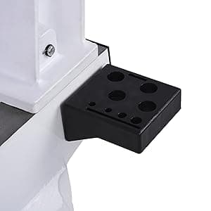 CXRCY 12" x 18" Wood Lathe, Powerful Benchtop Wood Lathe Machine 3/4 HP Infinitely Variable Speed 650-3800 RPM with Lathe Belt & Goggle for Woodworking, Woodturning (Model:WL460-12VF)