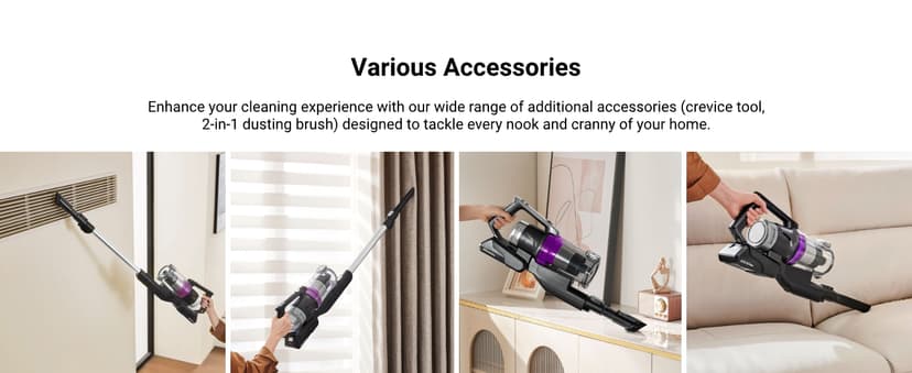 Eureka Cordless Vacuum Cleaner Lightweight, Stick Vacuum Rechargeable for Hardwood, Pet Hair, Blue w/Clean Station, Stylus Elite NEC490SE