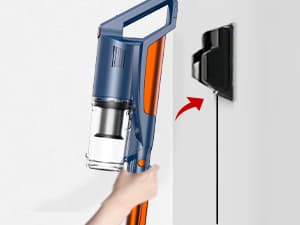 whall Cordless Vacuum Cleaner, Upgraded Strong Suction Brushless Motor Cordless Stick Vacuum Cleaner, Lightweight Handheld Vacuum for Home Pet Hair Carpet Hard Floor, up to 55mins Runtime,Blue