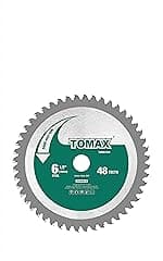 6-1/2-Inch 48 Tooth Industrial Level Steel and Ferrous Metal Saw Blade with 5/8-Inch Arbor