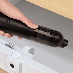 Car Vacuum Portable Cordless, 4-in-1 Handheld Vacuums Cordless, 16,000PA Strong Suction Portable Vacuum for Car, One-touch to Empty, Lightweight Air Dust Buster for Travel, Office, Pet Hair & Home