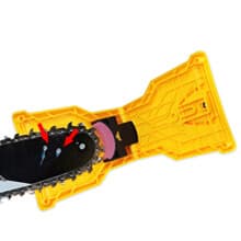 Chainsaw Sharpener, Portable Chainsaw Sharpener Kit for 12''-22'' Saws, Universal Chainsaw Sharpener,Chain Saw Sharpener Tool.