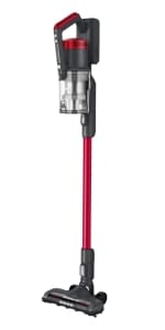 Eureka Lightweight Cordless Stick Vacuum Cleaner Convenient for Hard Floors, Rechargeable Handheld Vacuum Cleaner Portable with Powerful Motor Efficient Suction, RapidClean Pro NEC186, Rose Red