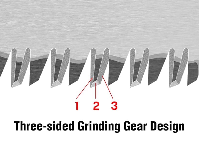 HURRICANE Folding Hand Saw, 10 Inch Pruning Saw, Hand Saw for Wood Cutting, Camping Tree Saw with SK5 Curved Blade, Triple-cut Razor Teeth, Outdoor Portable Saw for Tree Trimming, Gardening, Hiking