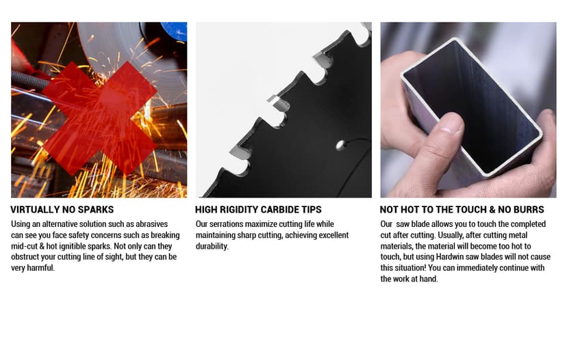 14-Inch Metal Cutting Saw Blade – No Heat, Low Sparks, 66-Tooth Cermet Carbide Tipped, Fits Evolution S14CPS/S15CPS/S355CPS – Thin Kerf for Steel, Angle Iron, Threaded Rod, 1-Inch Arbor