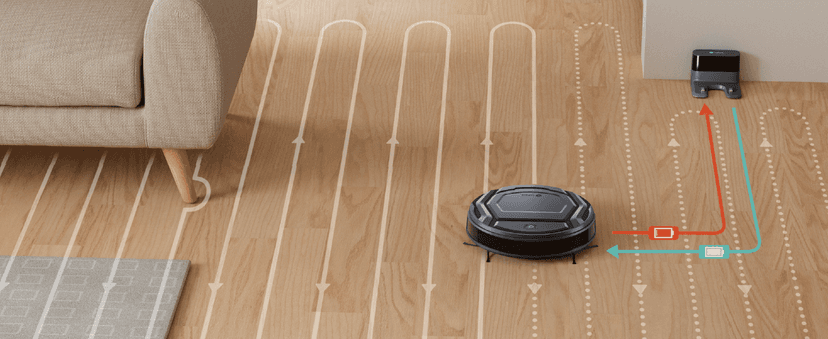 Lefant Robot Vacuum Cleaner Slim Quiet,2200Pa Powerful Suction,120 Mins Runtime,6 Cleaning Modes,Wi-Fi/App/Alexa,Self-Charging Pet Hair Robotic Vacuum Ideal for Hard Floor,Low-Pile Carpet,M210 Pro