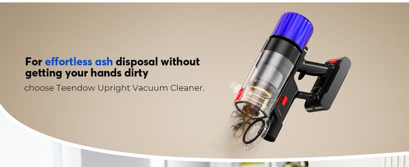 Cordless Vacuum Cleaner, Stick Vac Specifically Handling Pet Hair, Up to 50 Minutes, 500W Powerful Suction, Rechargeable, Lightweight for Carpet, Hard Floor, Deep Dark