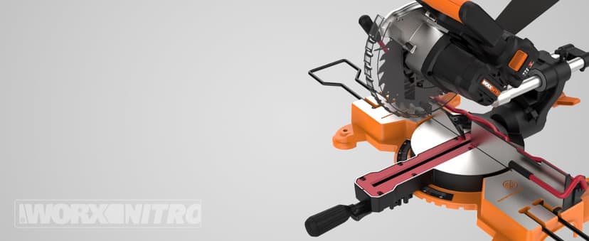 WORX 20V Cordless Sliding Compound Miter Saw