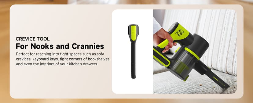 UNINELL HOME Cordless Vacuum Cleaner, 45Kpa 55 Mins Vacuum Cleaners for Home, Vacuum Cleaner Self-Standing, Anti-Tangle Stick Vacuum, Lightweight, Wall Mount Charging Vacuum for Pet Hair,Carpet,Floor