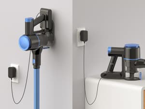 N8 Cordless Vacuum Cleaner, Lightweight Stick Vacuum with Powerful Suction, 2200mAh Battery, 40 Mins Runtime, Self-Standing, Rechargeable Vacuum Cleaners for Home Hardwood Floor Carpet Pet Hair