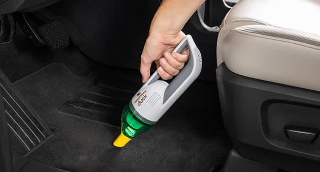 Duck Compact Cordless Vacuum by Horsepower, Ultra-Powerful, Strong Suction, AS-SEEN-ON-TV, Easy To Store, Rechargeable. Home, Auto, Pet Hair, Fits In Tiny Crevices, Includes Hose, Crevice Tool & Brush