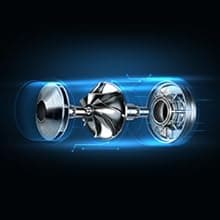 Robotic Vacuum Cleaner,Ideal For Pet Hair,Home and Kitchen Hard Floor and Low Pile Carpet