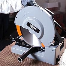 Slugger by Fein 14" Metal Cutting Saw - High Torque Low-Speed Motor, Precision Bevel Cuts, Cast Aluminum Base, Integrated Chip Collection, Ergonomic Handle - 72905361120