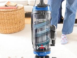 Bissell® CleanView Swivel Vacuum with Triple Action Brush Roll, Swivel Steering, Extension Wand, Easy-Empty Dirt Tank, Multi-Cyclonic Suction System, New 2024 Model