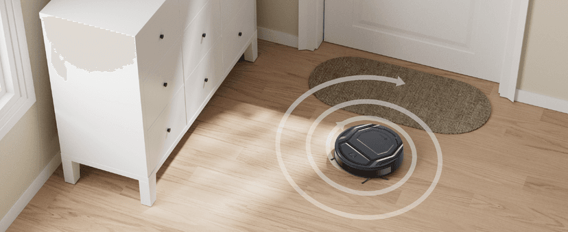 Lefant Robot Vacuum Cleaner Slim Quiet,2200Pa Powerful Suction,120 Mins Runtime,6 Cleaning Modes,Wi-Fi/App/Alexa,Self-Charging Pet Hair Robotic Vacuum Ideal for Hard Floor,Low-Pile Carpet,M210 Pro