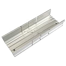 6-inch Mini Hacksaw and Miter Block Set - 150 mm Cutting Hand Saw with Bi-metal Blade