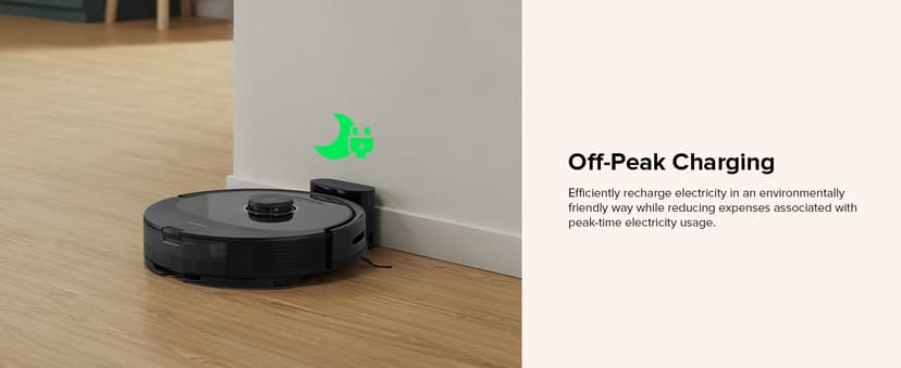 roborock Q8 Max Robot Vacuum and Mop Cleaner, DuoRoller Brush, 5500Pa Strong Suction, Lidar Navigation, Obstacle Avoidance, Multi-Level Mapping, Perfect for Pet Hair