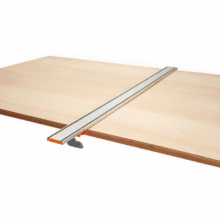 BORA 100" NGX Clamp Edge, Straight Cut Guide for Circular Saws, Aluminum, Includes 50-Inch Clamp Edge & 50-Inch Extension for 100-Inch Cutting Length, 544100