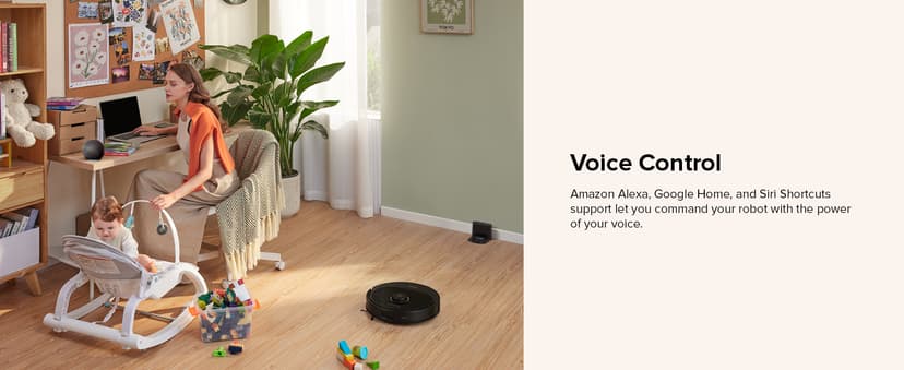 roborock Q8 Max Robot Vacuum and Mop Cleaner, DuoRoller Brush, 5500Pa Strong Suction, Lidar Navigation, Obstacle Avoidance, Multi-Level Mapping, Perfect for Pet Hair