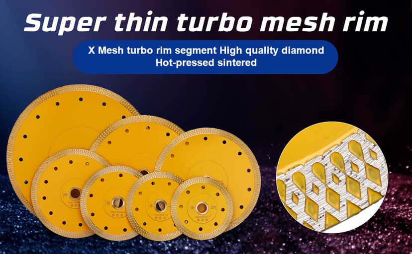 Diamond Saw Blade Porcelain Cutting Blade for Cutting Granite Marbles Tiles (5)