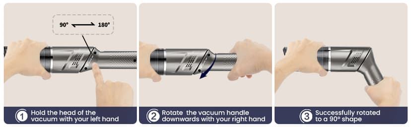 Car Vacuum Portable Cordless 120W/12kPa High Power Handheld Portable Handheld Vacuum Cordless Cleaner with Low Noise Wet and Dry Use Auto Vacuum Cleaner for Car Home Cleanning