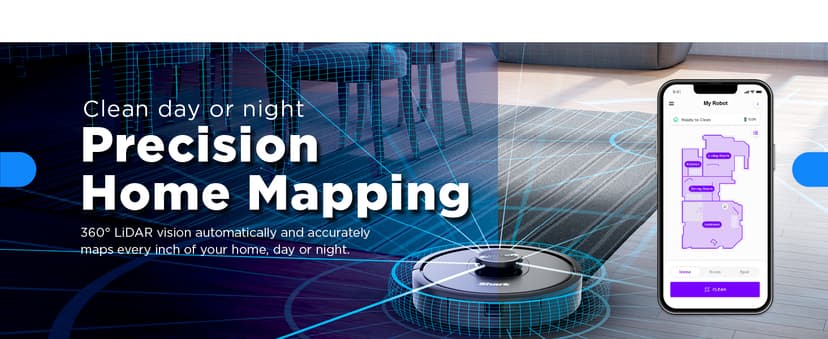 Shark RV2310AE Matrix Self-Emptying Robot Vacuum with Bagless, 45-Day Capacity, Self-Cleaning Brushroll for Pet Hair, No Spots Missed on Carpets & Hard Floors, Precision Home Mapping, Wi-Fi, Black