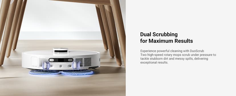 DREAME L10s Ultra Gen 2 Robot Vacuum and Mop, 10,000Pa Suction, MopExtend Technology, All-in-One Base Station, Pet-Friendly, Versatile Carpet Cleaning, DuoScrub Mopping System, Smart Pathfinder Tech