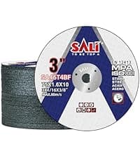SALI 50 Pack Cut Off Wheel 4 1/2 Inch Cutting Wheels 4-1/2" x 3/64" x 7/8" Professional Cutting Stainless Steel, Angle Grinder Cutting Wheel,Cutting Discs with Aggressive Cutting Upgrade (4.5in, 50)