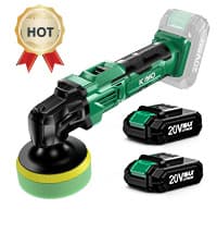 K I M O. Cordless Impact Wrench, Max Torque 406ft-lbs (550N.m) & 3000RPM, Premium Brake Stop, 1/2 lmpact Gun with 3000mAh Li-ion Battery, 7Drive lmpact Sockets, Fast Charger Impact Drill for Car Tires