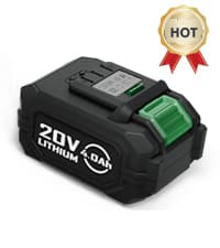 K I M O. Cordless Impact Wrench, Max Torque 406ft-lbs (550N.m) & 3000RPM, Premium Brake Stop, 1/2 lmpact Gun with 3000mAh Li-ion Battery, 7Drive lmpact Sockets, Fast Charger Impact Drill for Car Tires