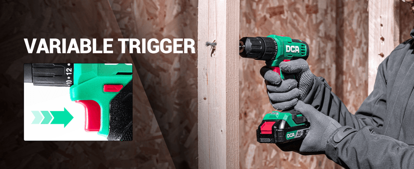 20V Cordless Hammer Drill Set, 354 In-lbs Torque, 1/2" Keyless Chuck, 22500 IPM, 2 Variable Speeds, 18+1+1 Position, Power Impact drill with 14 Drill/Driver Bits for Brick, Metal, Wood ADJZ2035i13