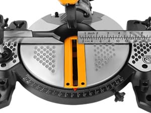 Hoteche 8-1/4-Inch 2-in-1 Compound Miter Saw & Table Saw – 10A Dual-Function Power Tool for Wood and Metal Precision Cutting