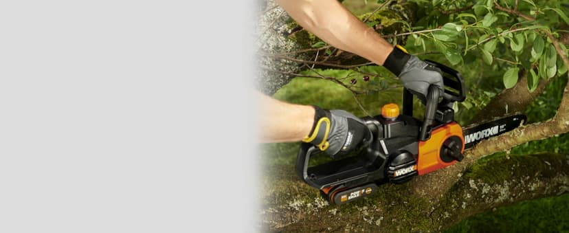 Worx WG322 20V Power Share 10" Cordless Chainsaw with Auto-Tension