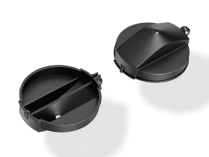 Nylon 8 Inch Ice Auger, 35.95 Inch Extended for Drilling Deep Ice Fishing Holes, Durable Polymer Auger Drill Bit for Ice Post Hole Digger w/Sharp Blade & Cover, Ice Auger Adapter with Handle-Yellow