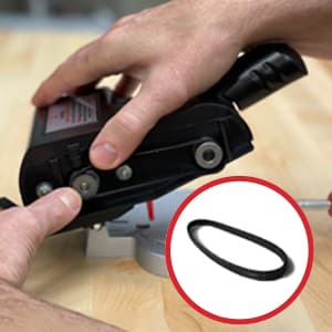 JOUNJIP Mini Miter Cut-Off Chop Saw for Hobby Miniature Model Making, Carbon Arrow Shafts, Zinc Stained Glass Came, 223/5.56 Brass - Cuts Max. 1/2" High x 1/2" Wide or 1/4" H x 3/4" W