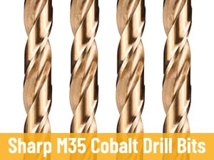 29Pcs Drill Bit Set, 135 Degree Tip High Speed Steel with Black and Gold Finish, Stainless Steel, Plastic and Wood with Metal Indexed Storage Case 1/16"-1/2" (29pcs Black and Gold)