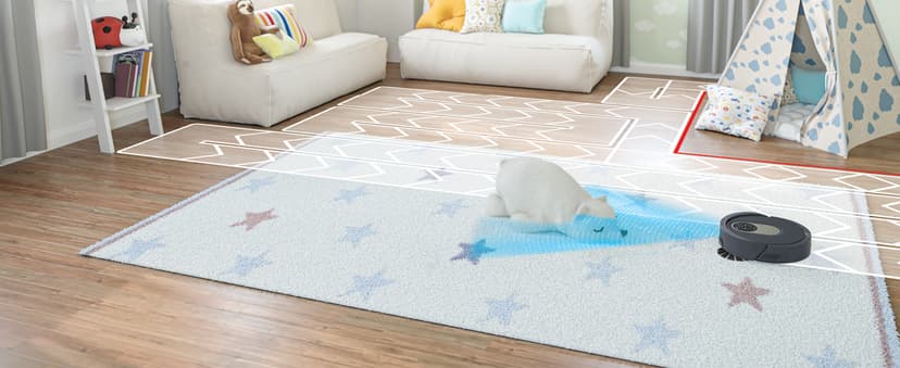 Shark AV2001 AI Robot Vacuum with Self-Cleaning Brushroll, Object Detection, Advanced Navigation, Home Mapping, Perfect for Pet Hair, Compatible with Alexa, Gray