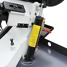 KAKA INDUSTRIAL Metal Band Saw | w/ 3 Blades Included | Horizontal Bandsaw,7 inch Round and 7 inch x 8.25 inch Rect Cut, 45-90° Swivel 1.5HP 115V/230V BS-712R