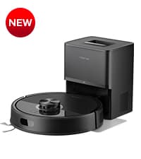 roborock Q10 X5+ Robot Vacuum and Mop, Self-Emptying, Hands-Free Cleaning for up to 7 Weeks, 10,000Pa Suction, Obstacle Avoidance, LiDAR Navigation, No-Go Zones, Black