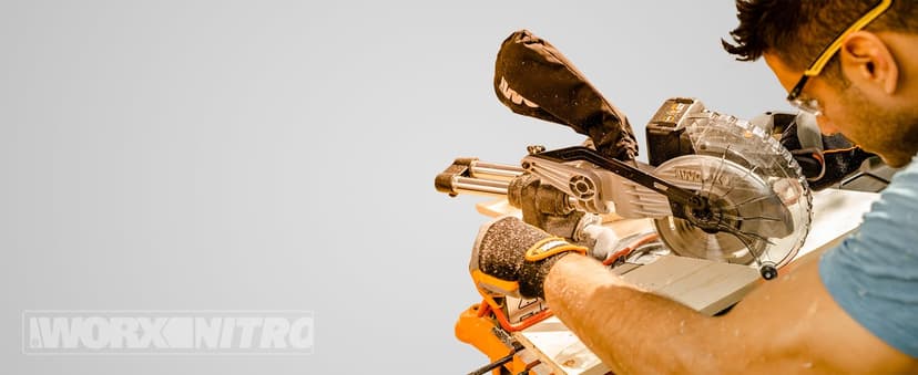 WORX 20V Cordless Sliding Compound Miter Saw