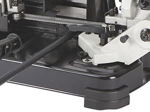 Klutch Benchtop Metal Cutting Band Saw - 5in. x 4 7/8in., 400 Watts, 110–120V