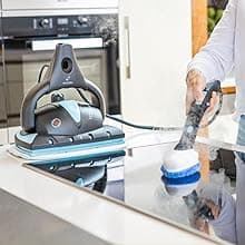 Euroflex Vapour Pro 20-Piece Steam Mop with Built-In All-in-One Portable Steam Cleaner; Ranked #1 by Good Housekeeping; 295°F & 50 PSI; Kills 99.9% Bacteria & Viruses (H1N1); 5-Year Warranty
