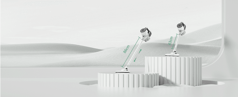 S6 Cordless Vacuum Cleaner for Home, 30KPa Stick Vacuum with 6 * 2000mAh Detachable Battery, up to 40 Mins Runtime, 6 in 1 Rechargeable Lightweight Vacuum for Hard Floor, Carpet and Pet Hair