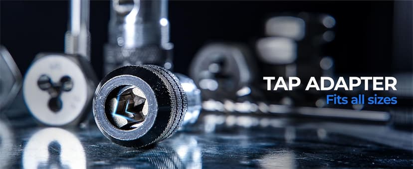 toolant 127pcs SAE/Metric Tap and Die Set, Ratcheting SAE Metric TAP and Die Set Standard with Drill Bit Combo for Threading