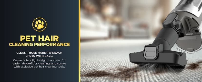 Shark PowerDetect Clean & Empty Cordless Stick Vacuum & Auto-Empty System, Powerful Suction, HEPA Filtration, Carpet & Hard Floor, Portable, Stick Vacuum for Pet Hair, Dark Gray, IP3253