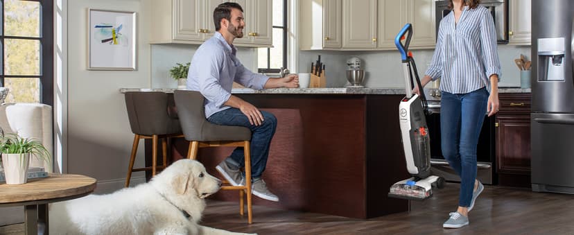 Hoover PowerDash Pet Hard Floor Cleaner Machine, Lightweight Floor Cleaning Machine, Floor Scrubber with Spin Scrub Brushes, Fast Drying System, Ideal for Hardwood, Vinyl, Tile, Laminate and More