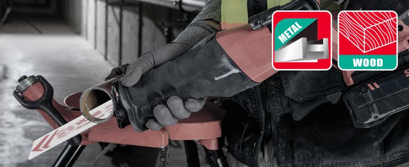 10-Piece Ultimate Reciprocating Saw Blade Set, Premium 6 & 8 Inch Wood & Metal Cutting Pruner Saw Blades with Storage Box