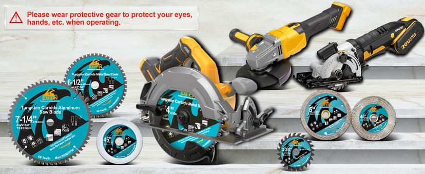 12 Inch 100 Teeth Aluminum and Non-Ferrous Metal Cutting Circular Saw Blade with 1 Inch Arbor, TCG Saw Blade for Thin Aluminum and Plastic