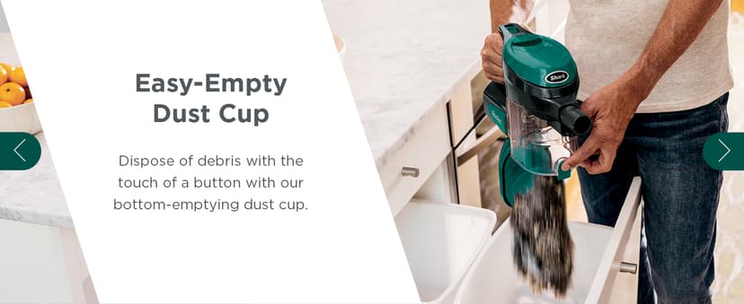 Shark Corded Stick Vacuum, Ultra-Lightweight, Swivel Steering, Powerful Deep-Cleaning, Floor-to-Ceiling Versatility, Converts to a Handheld Vacuum, Carpets & Hardfloor, Green, CS110EM